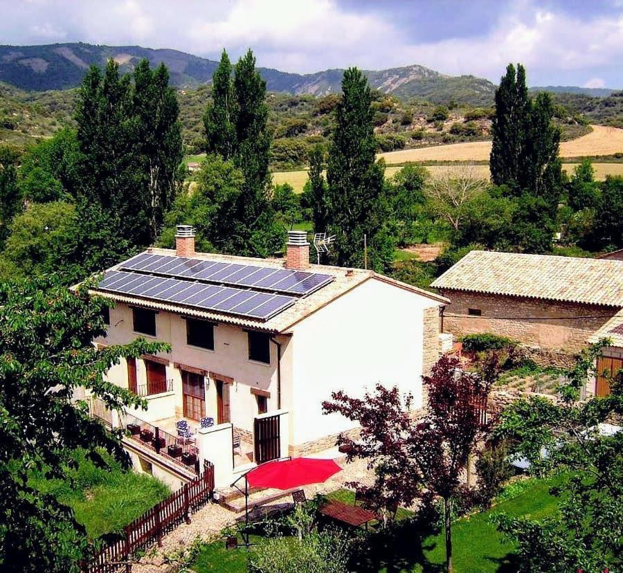 Casa Rural Las Lezas Biel Exterior photo
